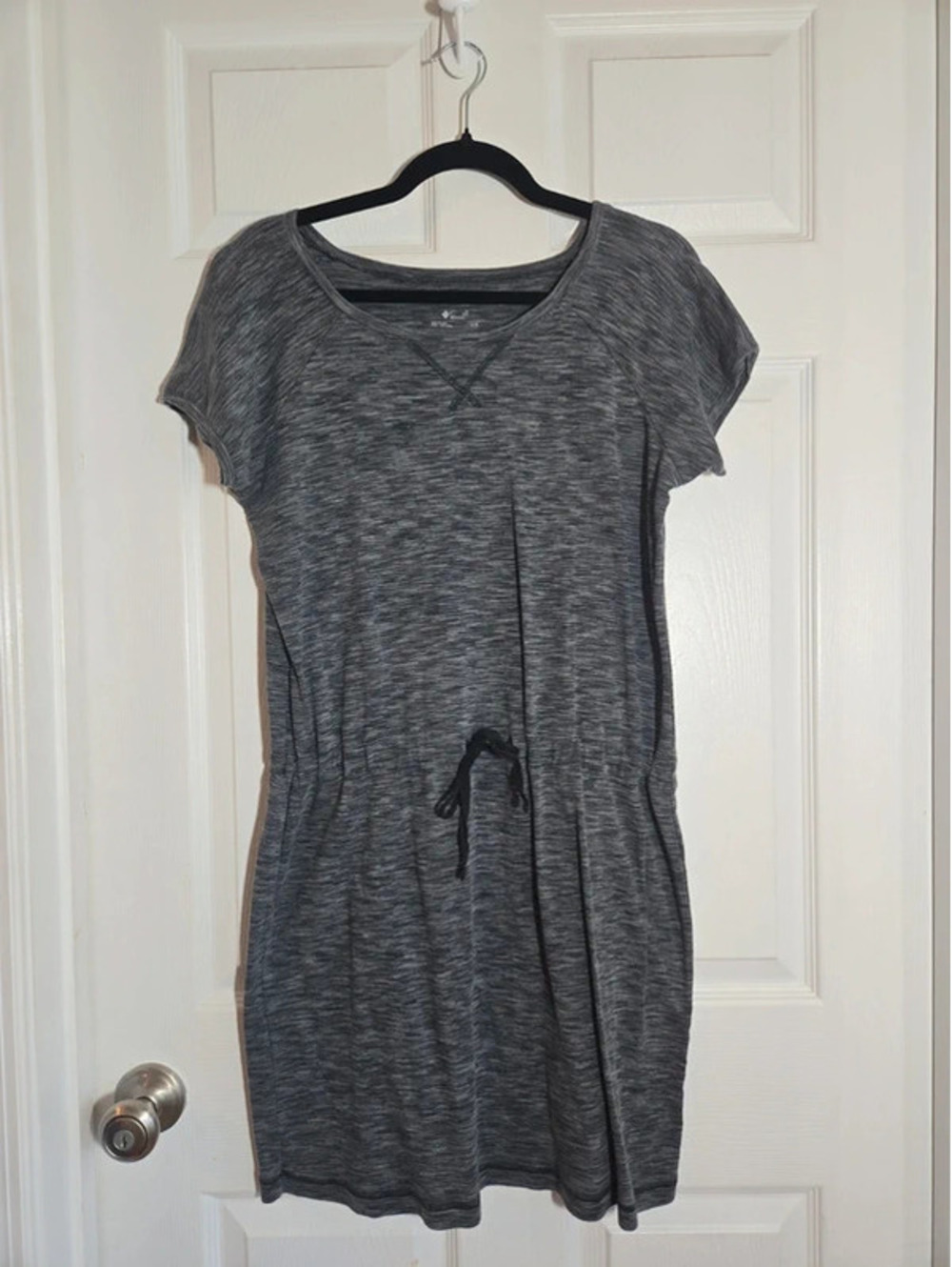 Columbia heathered gray dress size large